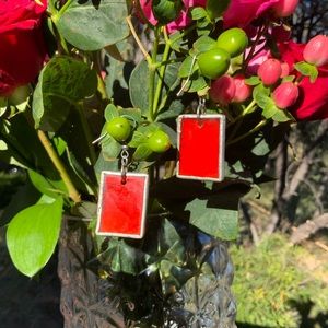 Stained Glass Earrings